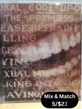 Alanis Morissette Supposed Former Infatuation Junkie CD 5/$23